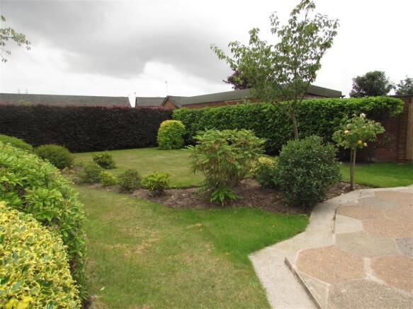 Rear garden