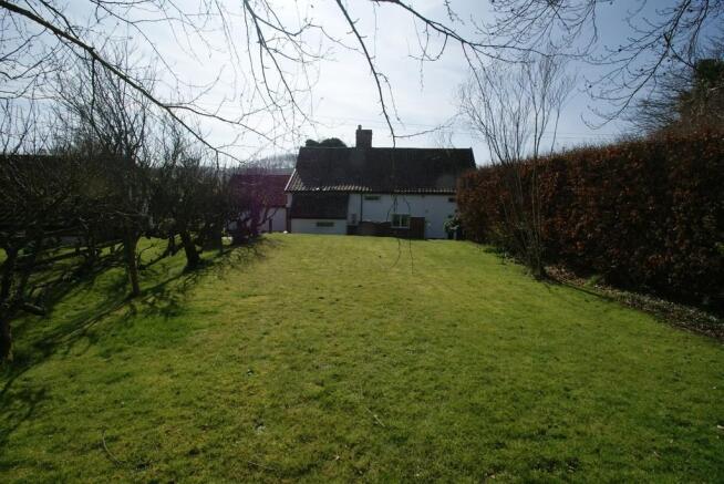 Rear of cottage