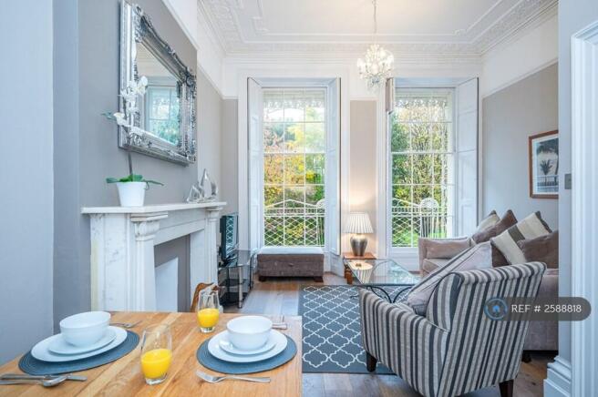 Living/Dining, Balcony Overlooking Garden