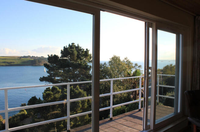 Lounge sea views