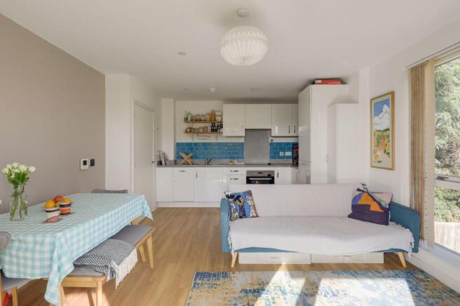 Open Plan Lounge & Kitchen