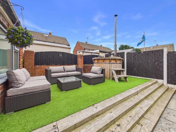 Rear garden