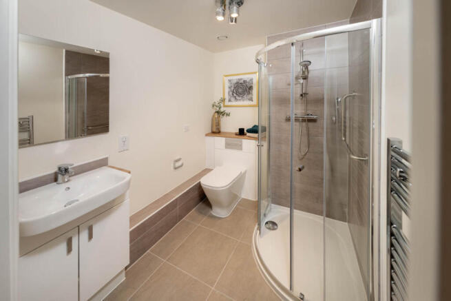 Typical shower room