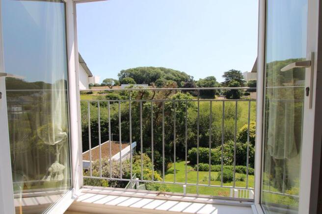 Balcony and view