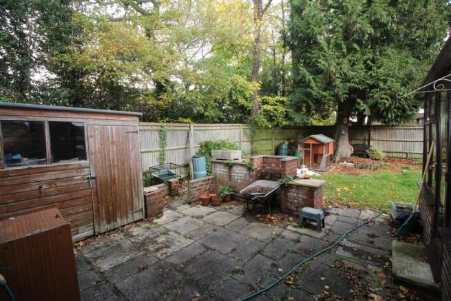Rear garden