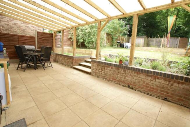Covered patio