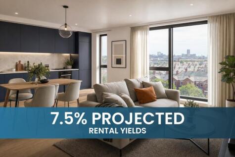 7.5% Projected Rental Yields | New Build Liverpool City Apartment – Smart Manhattan 1 Bed, Hands-Off Investment