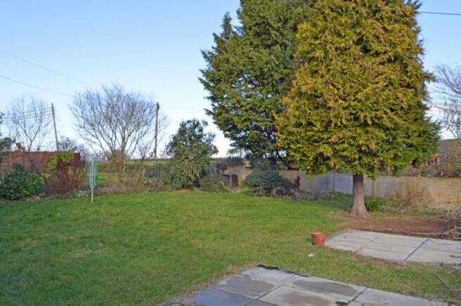 Rear garden