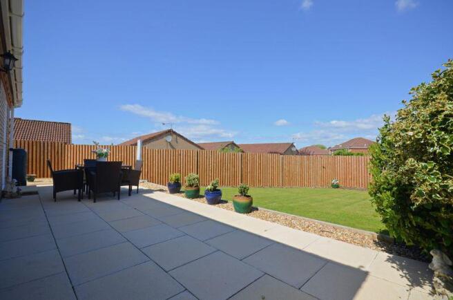 Rear garden