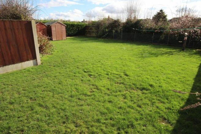 Rear garden