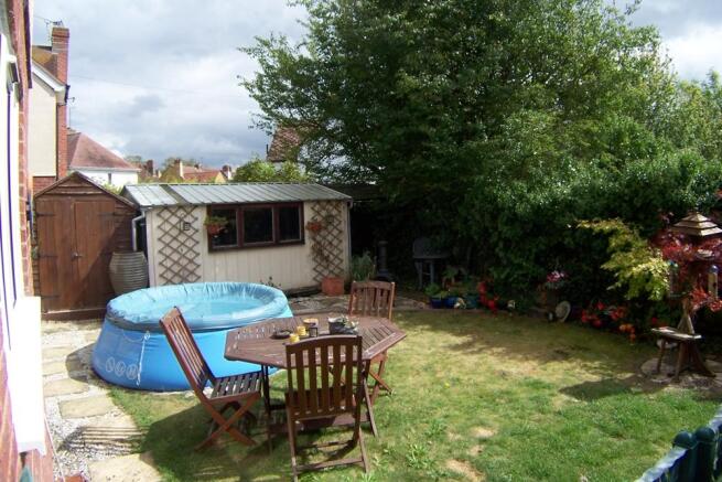 Rear garden
