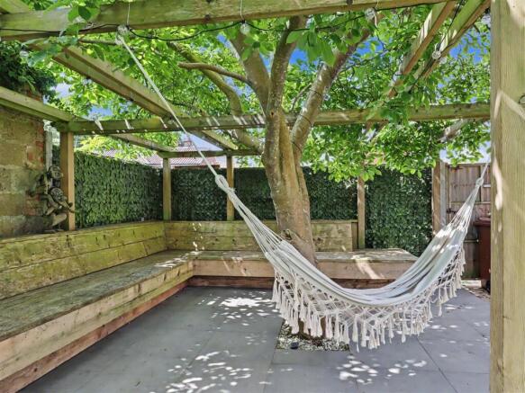 Pergola Sitting Area