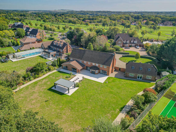 Elevated rear elevation 