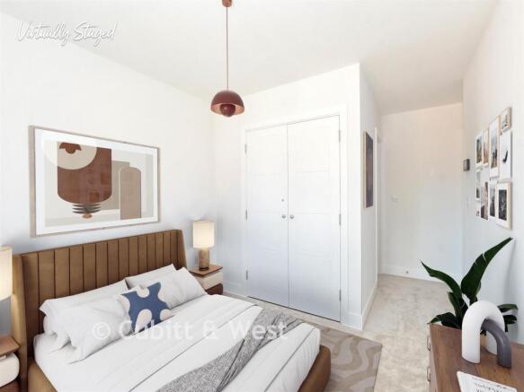 Staged Bedroom 1