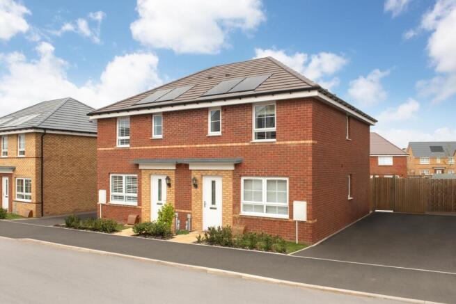 Exterior view of our 3 bed Ellerton home