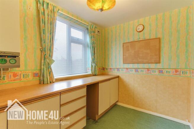 UTILITY ROOM / BEDROOM: