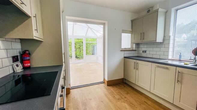 The stylish kitchen