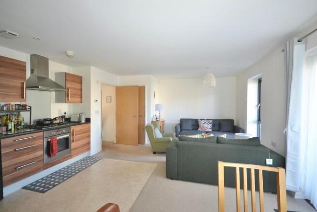 Open plan living area