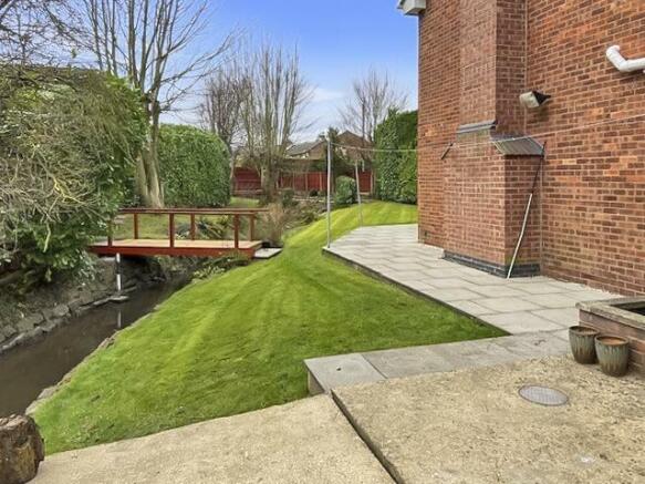 Large Rear Garden