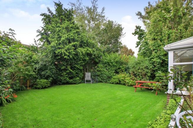 Rear garden