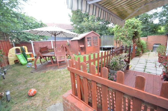 Rear garden