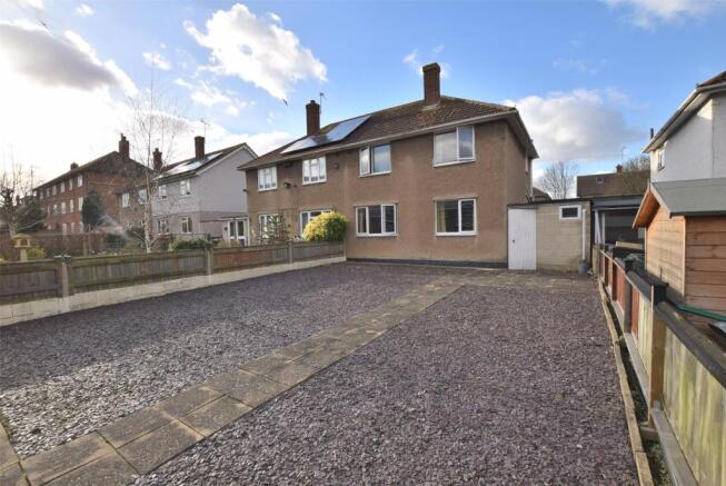Rear garden