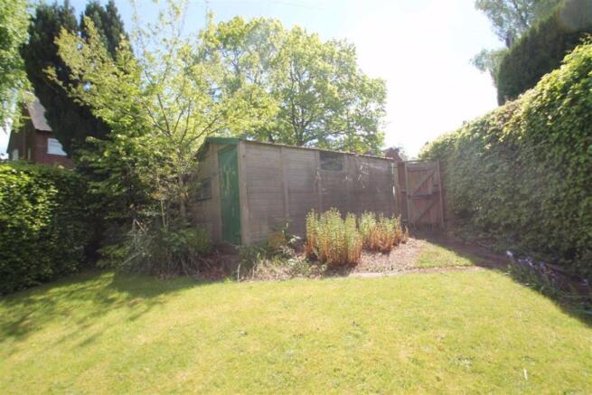 Garage At  Rear