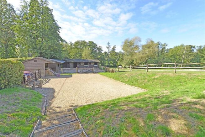 Stable yard and parking