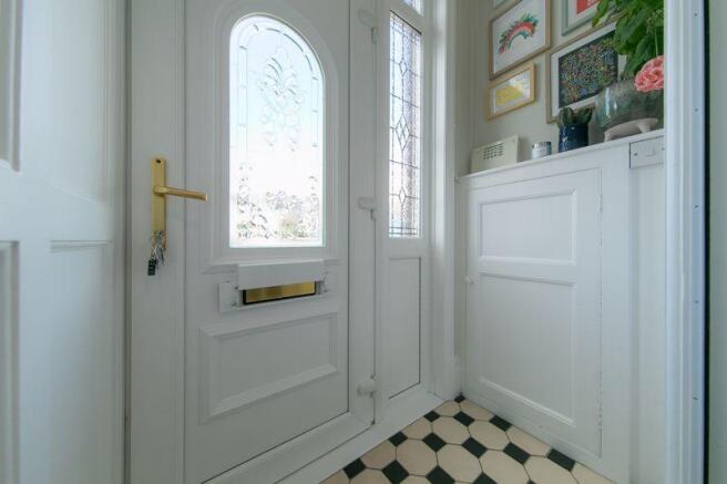 Entrance porch