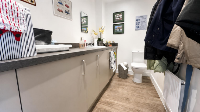 Utility Room & WC