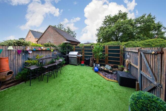 Rear garden