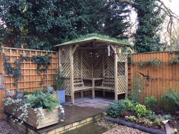 Raised decking...