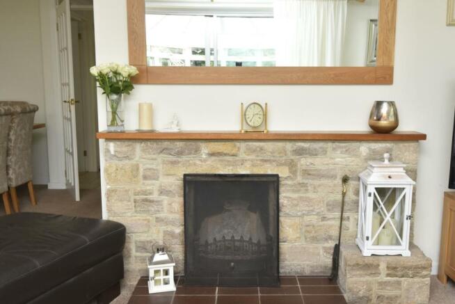 A LOUNGE FIREPLACE D