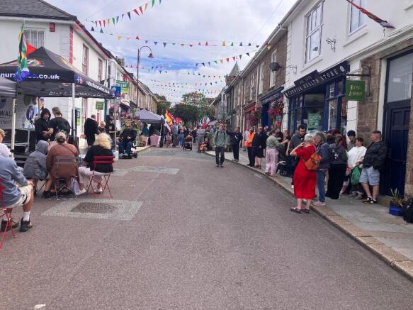Buzzy local community:Bond St pasty fest