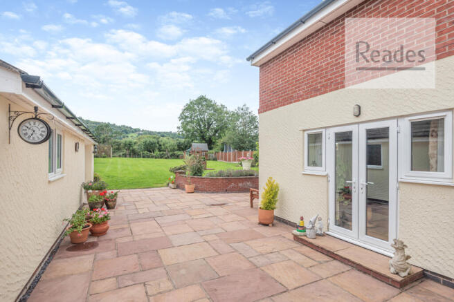 Patio to rear