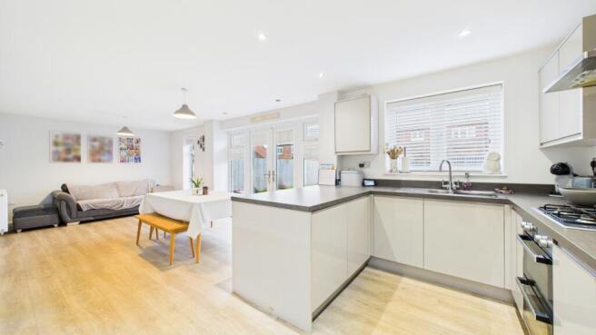 Kitchen Dining Room And Family Room