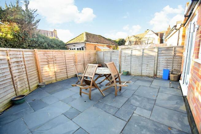 Rear garden