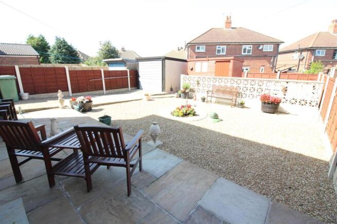 Rear garden