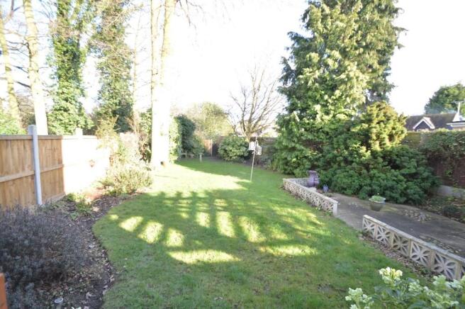 Rear garden