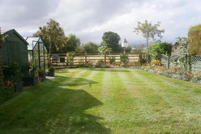 Rear garden