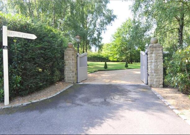 Entrance Driveway
