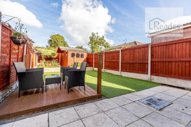 Rear garden