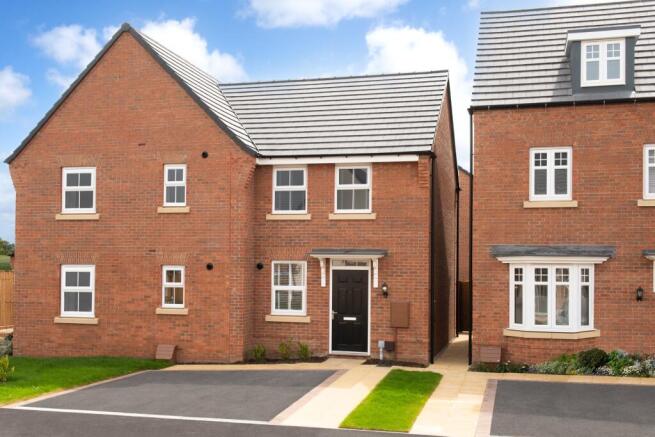 Outside view of semi detached 2 bedroom Wilford