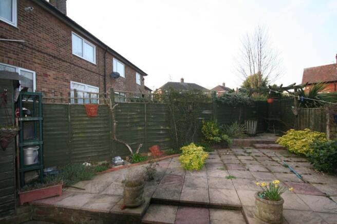 Garden at Back