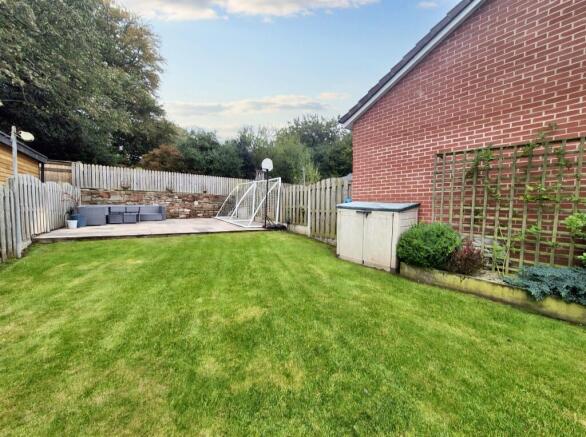 Rear garden