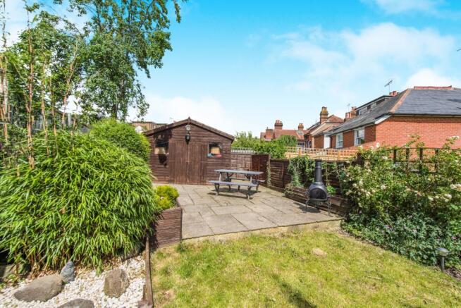 Rear garden
