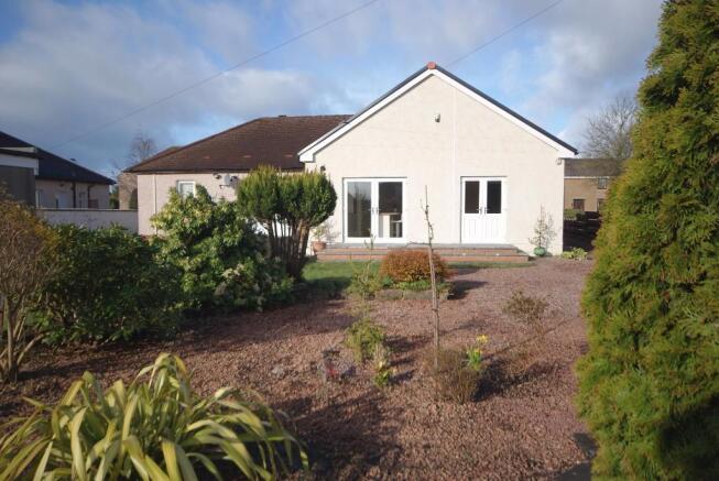 Rear of house