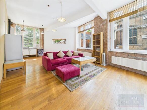 Open plan living area