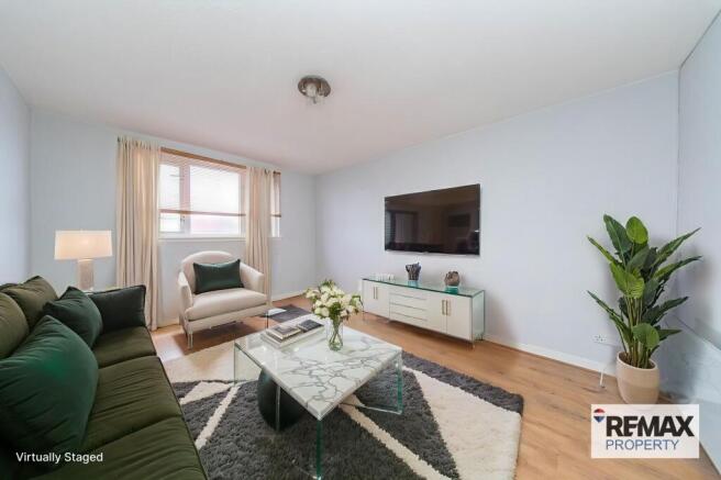 Virtually Staged Lounge