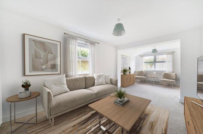 Staged Sitting Room